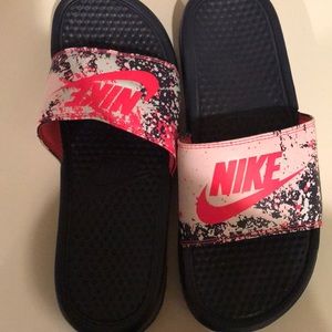 Brand new Nike slides